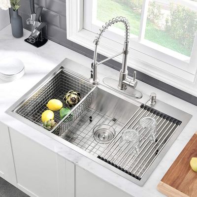 33' Topmount Stainless Steel Sink